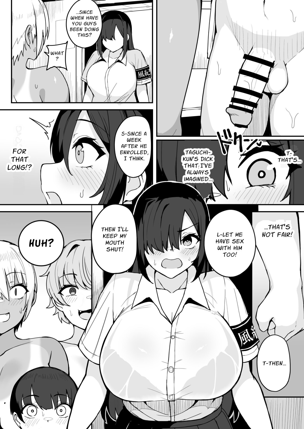 Hentai Manga Comic-Big Strong Gals Take Turns Daily Fucking and Toying With Me.-Read-29